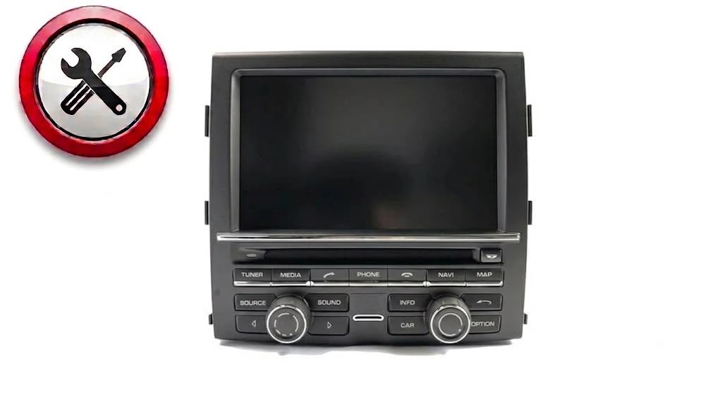Reparatur Porsche PCM 3.1 Navigationssystem